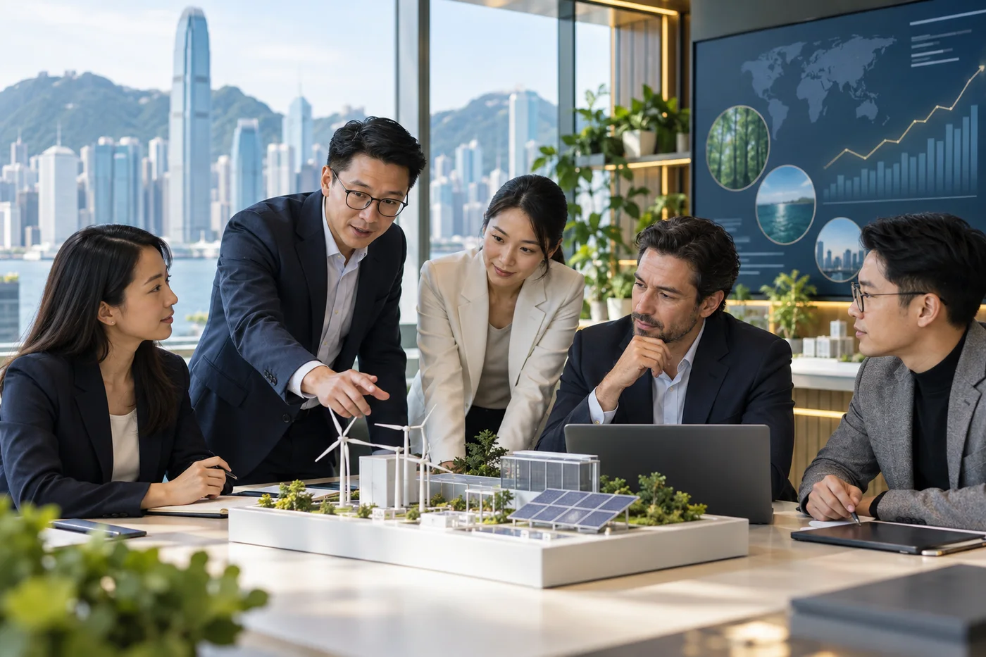 香港企業團隊規劃業務融資方向